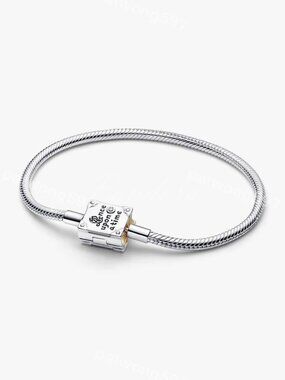 Pandora Disney Princess Storybook Lab-grown Diamond Snake Chain Bracelet